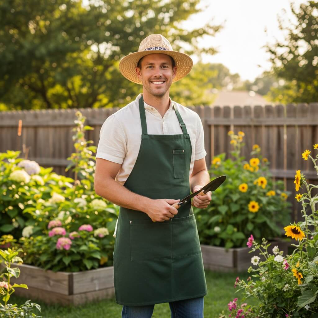 Gordon E. Hough real life backyard gardening expert