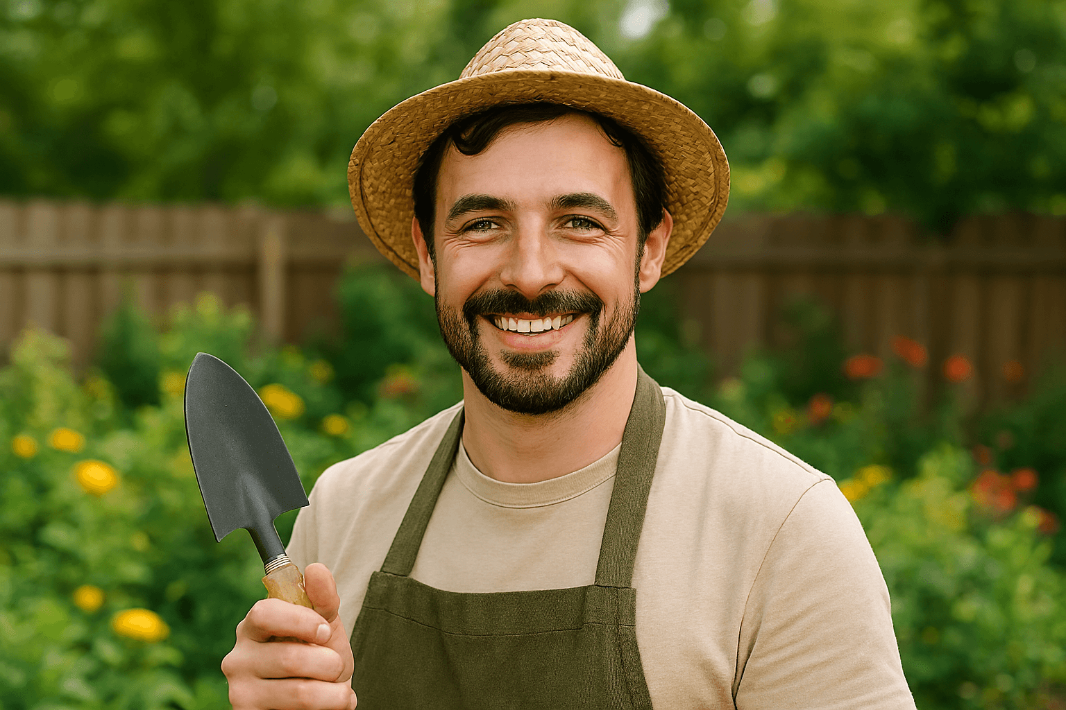 Nathon Smith gardening enthusiast