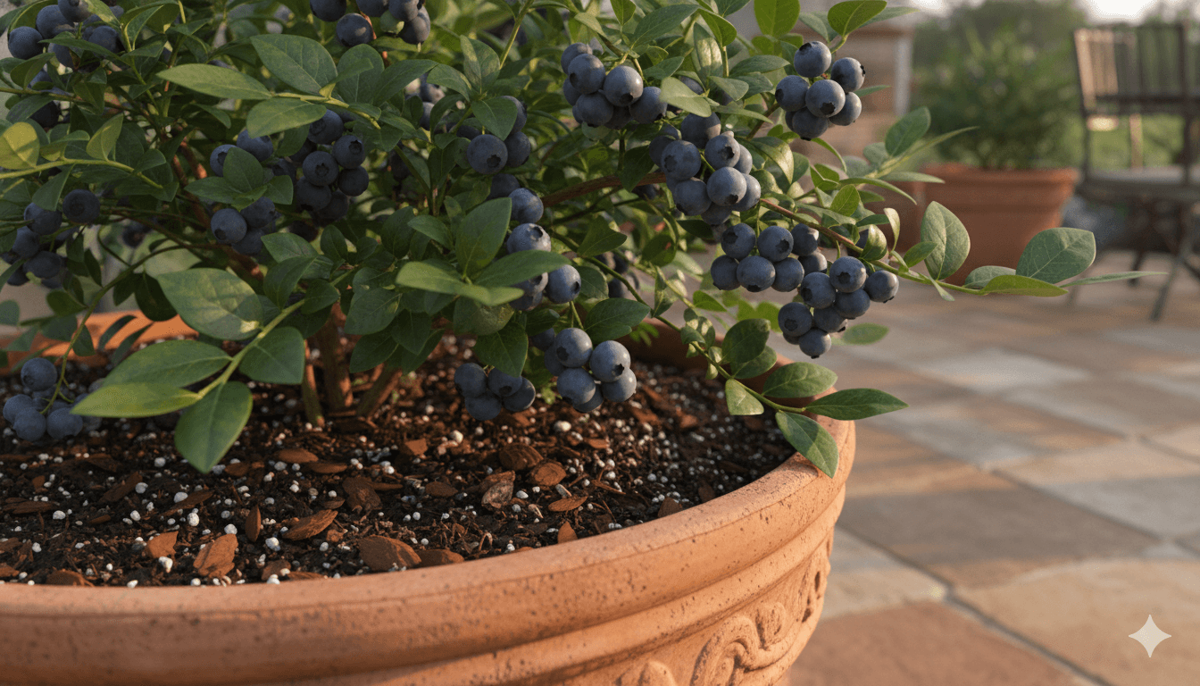 Acidic Soil Mix for Blueberries